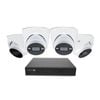 Swann AdvancedX Series Security System 4x 4K Spotlight Dome IP Cameras
