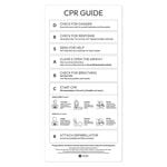 Pool Signs Australia Pool Safety CPR Sign - Ice White
