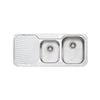 Oliveri 1080mm 1.75 Right Hand Bowl Petite Sink With 1 Tap Hole