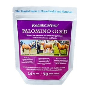 Kohnkes Own Palomino Gold Calcium Horse Vitamin Supplement 1.4kg
