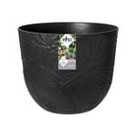 Elho 30cm Black Fuente Lily Outdoor Plant Pot
