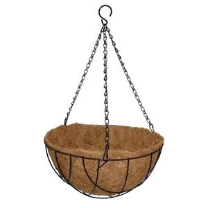 All Set 30.5cm Steel Wire Hanging Basket