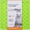LickiMat Classic Buddy Boredom Buster Cat Slow Feeder Mat Green