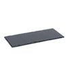 Argon Tableware Slate Dinner Plate - 29 x 12cm - Rectangular Natural Slate Rustic Raw Cut Serving Dish Cheese Board Savoury Mat