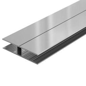 Sunlite 16 x 65 x 5000mm 10mm Twinwall Aluminium H Joiner