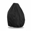 Outdoor Egg Swing Chair Cover Waterproof 190x115cm, Black