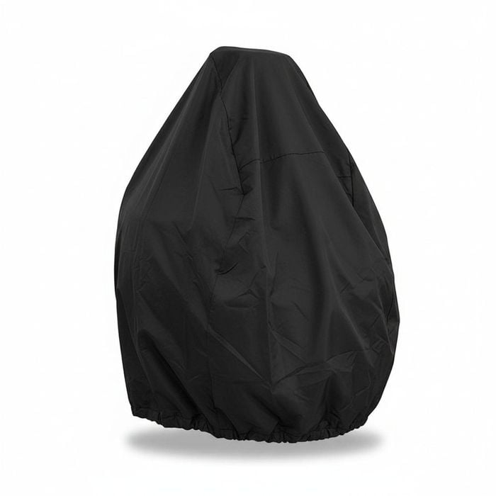 Outdoor Egg Swing Chair Cover Waterproof 190x115cm, Black