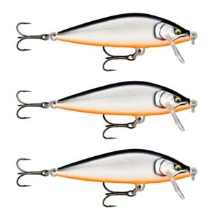 3x Rapala 3.5cm Countdown Sinking Hardbody Balsa Fishing Lures - Gilded SL Shad