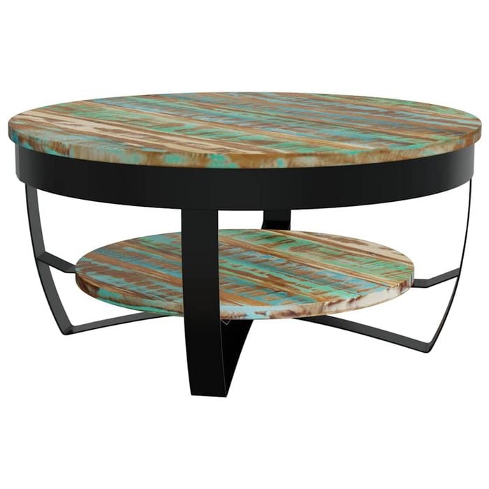vidaXL Coffee Table Retro Living Room Side End Couch
