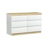 Artiss 6 Chest of Drawers Storage Cabinet Pine