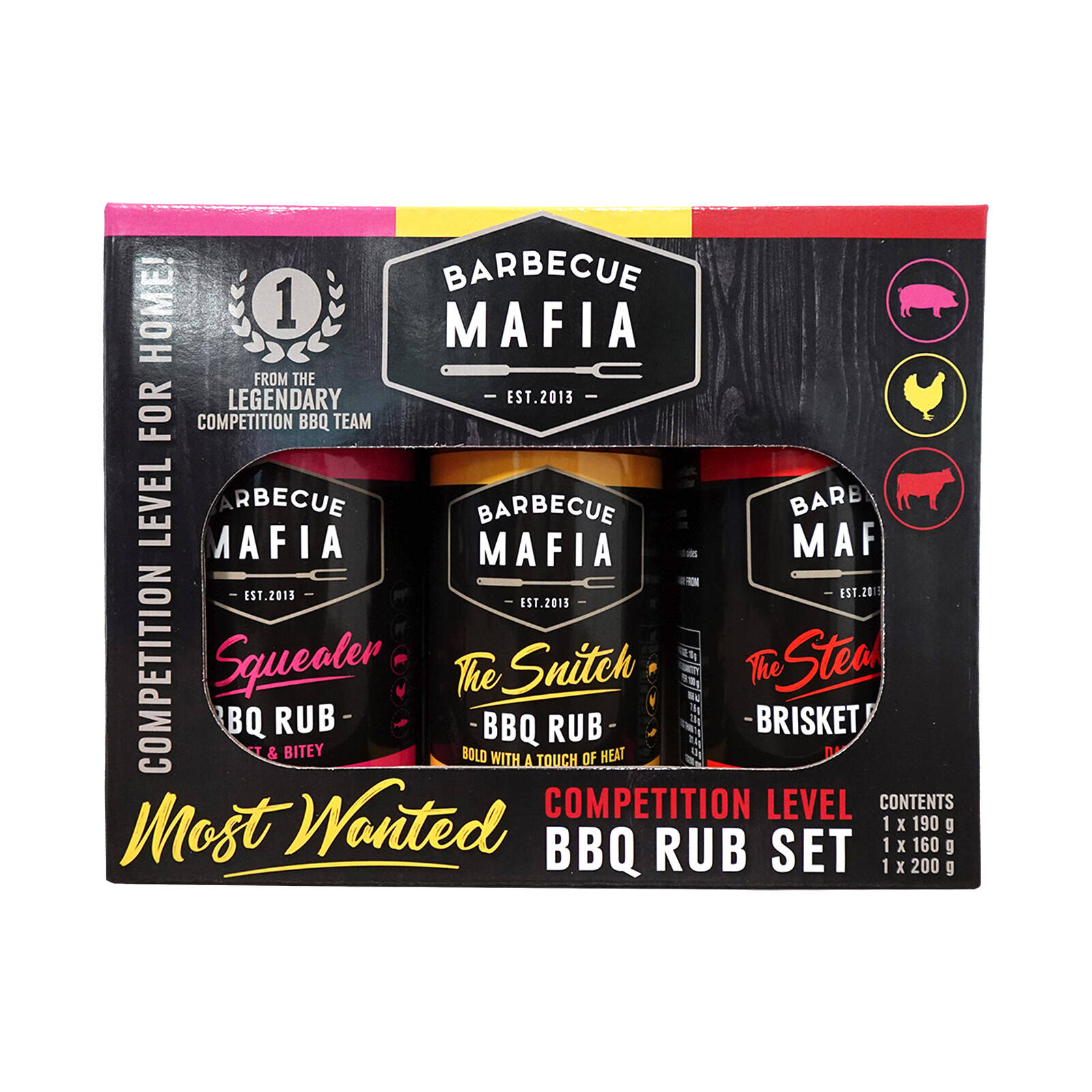 BBQ Rubs Mafia 3 Pack Gift Set product image