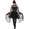 Dark Majesty Evil Queen Gothic Fairytale Villain Halloween Girls Costume M