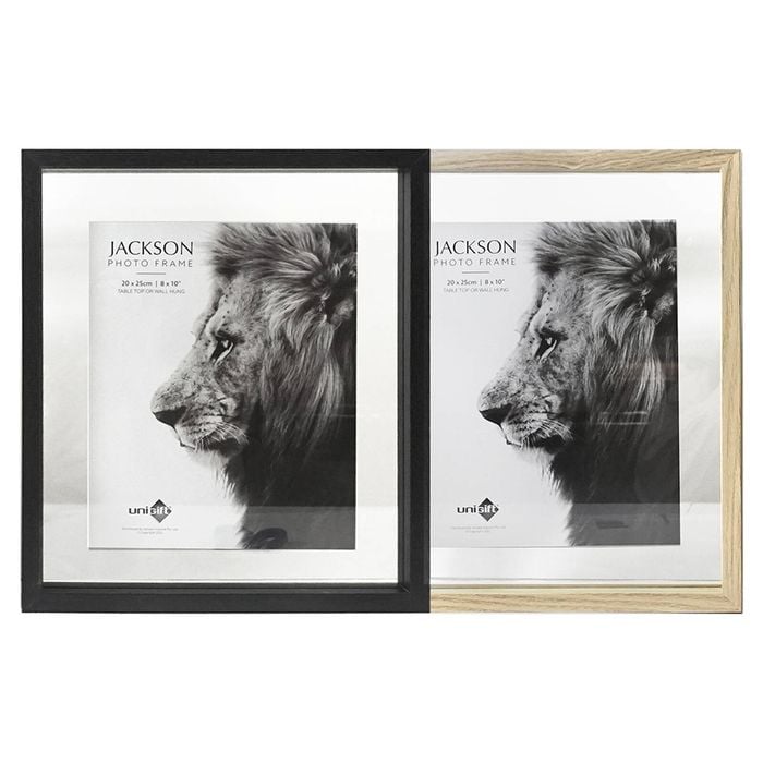 2PK Unigift Jackson 20x25cm Floating Picture Frame - Assorted