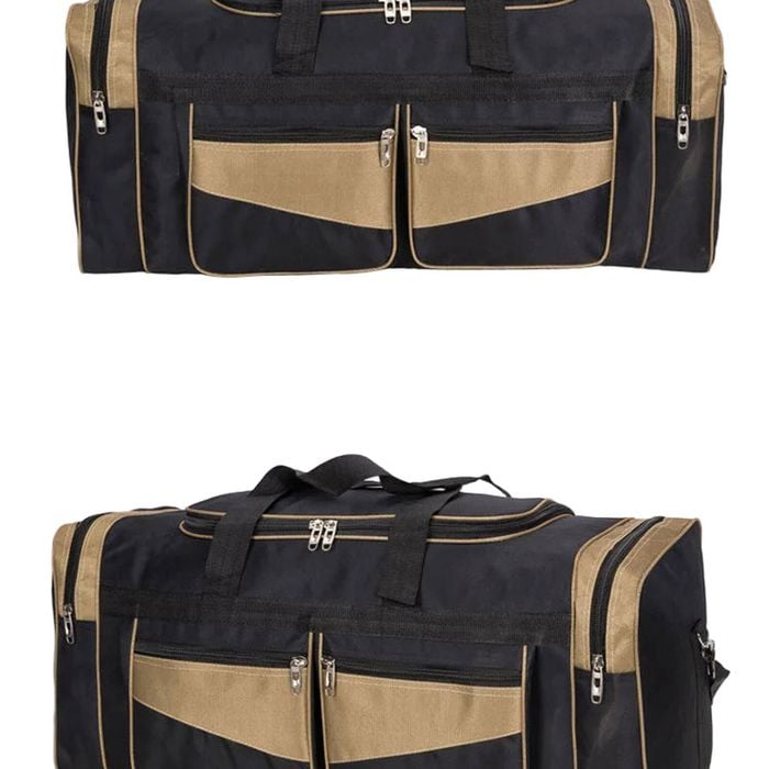 NNEOBA Carry-On Travel Gym Duffel Bag Khaki