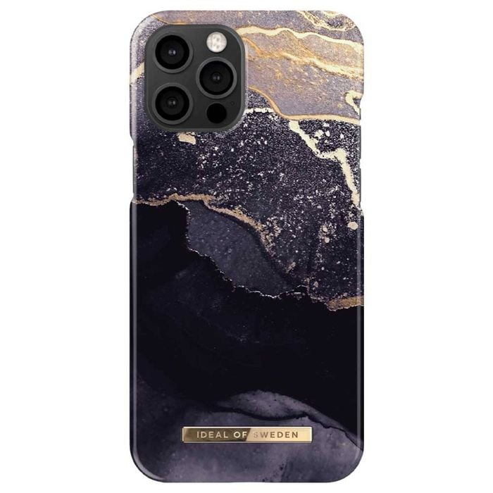 Ideal Of Sweden Fashion Case (suits Iphone 13 Pro Max) - Golden Twilight Marble