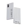 Veloreo 22.5W White Power Bank, 20000mAh Laptop Portable Charger, USB C, Smart Digital Display For Iphone 16, Macbook, Androids