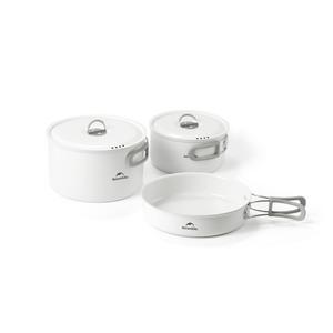 Naturehike Ceramic Non-stick Cookware Set (3–6 Person)