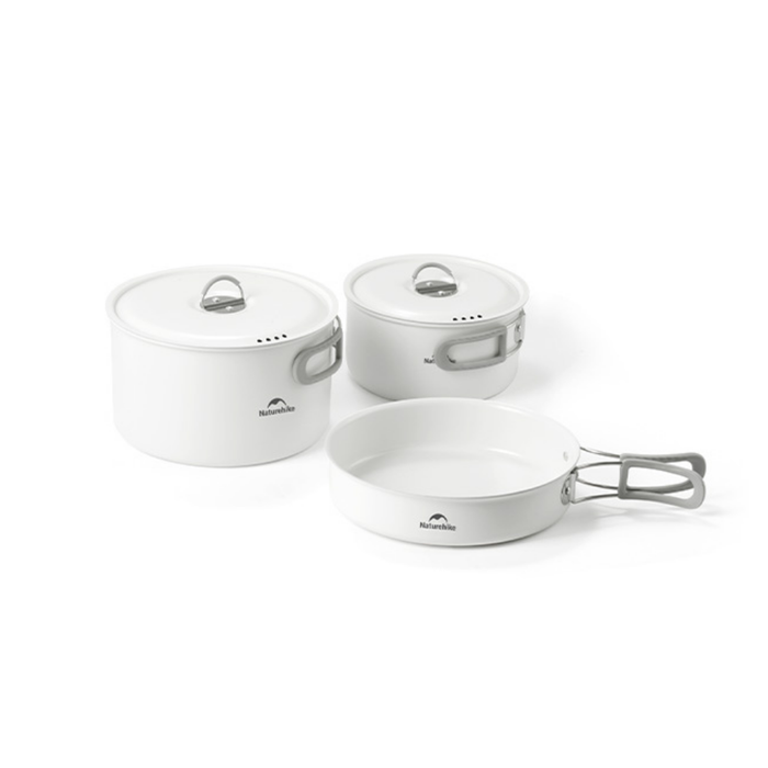 Naturehike Ceramic Non-stick Cookware Set (3–6 Person)