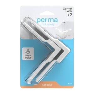Perma Child Safety Corner Drawer Locks - 2 Pack