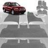 6D Diamond Car Floor Mats for Hyundai Santa Fe 2006-2012-Ultimate Set-Grey-Outback GT