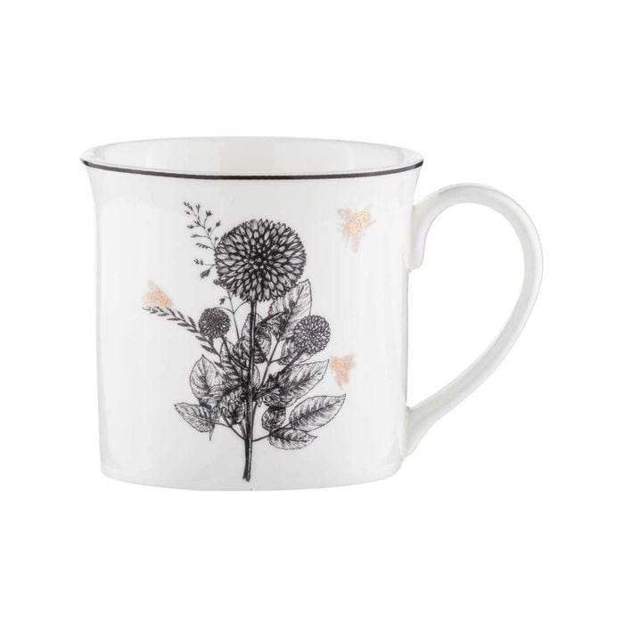 Ashdene Queen Bee Wide Flare Mug 260ml 8.5X7.5X8cm