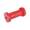 Sunrise Poly Soft Roller 6" Keel Roller 17mm Bore Red - Brps310