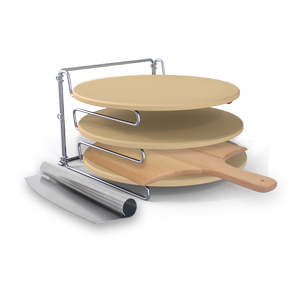 Matador 330mm Pizza Stone Stacker Set