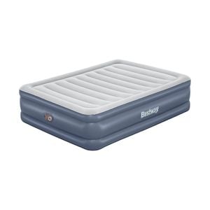 Bestway Air Bed Queen Size 2.03m x 1.52m x 51cm Tritech with Built-in Electric Pump