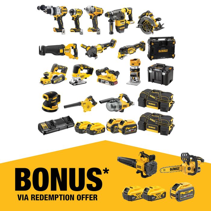 DeWALT 18V/54V XR 5.0Ah And 9.0Ah 16 Piece Mixed Voltage Combo Kit DCZ1603P2X2-XE