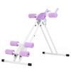 Costway Folding Ab Machine Trainer Adjustable Abdominal Workout White