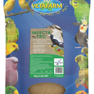Vetafarm Insecta-Pro Complete Live Food Replacement for Birds 2kg