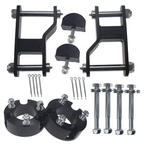 Machter Autoparts Fit For Nissan Navara D40 Suspension Lift Kit 2.5" Front 2" Rear Greaseable Shackle