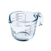 Cuisine Glass 0.25L Measuring Jug Cup w/ Handle - Clear