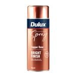 Dulux 300g Copper Rose Bright Finish Spray Paint