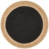 The Rug Connection Gallery Polo Natural Jute 200x200cm - Medium Round Handwoven Jute Indoor Rug
