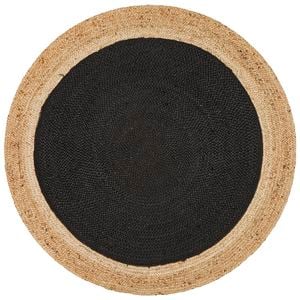 The Rug Connection Gallery Polo Natural Jute 200x200cm - Medium Round Handwoven Jute Indoor Rug
