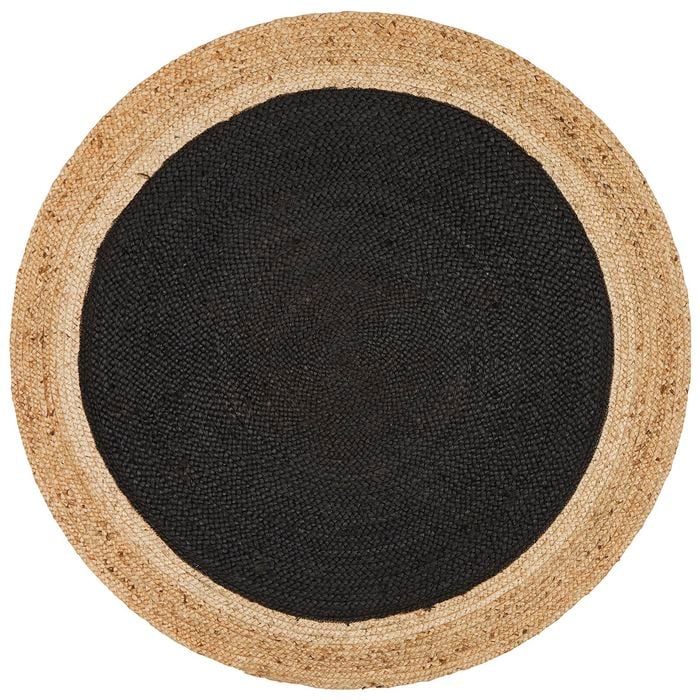 The Rug Connection Gallery Polo Natural Jute 200x200cm - Medium Round Handwoven Jute Indoor Rug