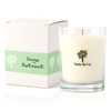 Nicola Spring 160g Soy Wax Scented Candle - Sage Retreat - 28 Hour Burn Time Relaxation Aromatherapy Gift Ready Jar Candle