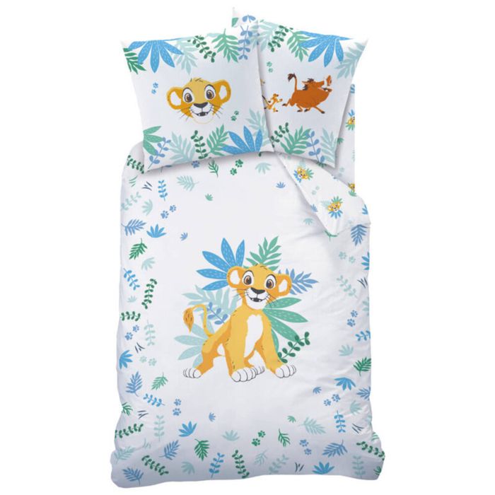 Disney The Lion King Africa Simba Cotton Quilt Cover Set - Single Bed Size