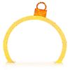 Costway 313CM Christmas Pre-Lit Arch Festive Archway Holiday Display