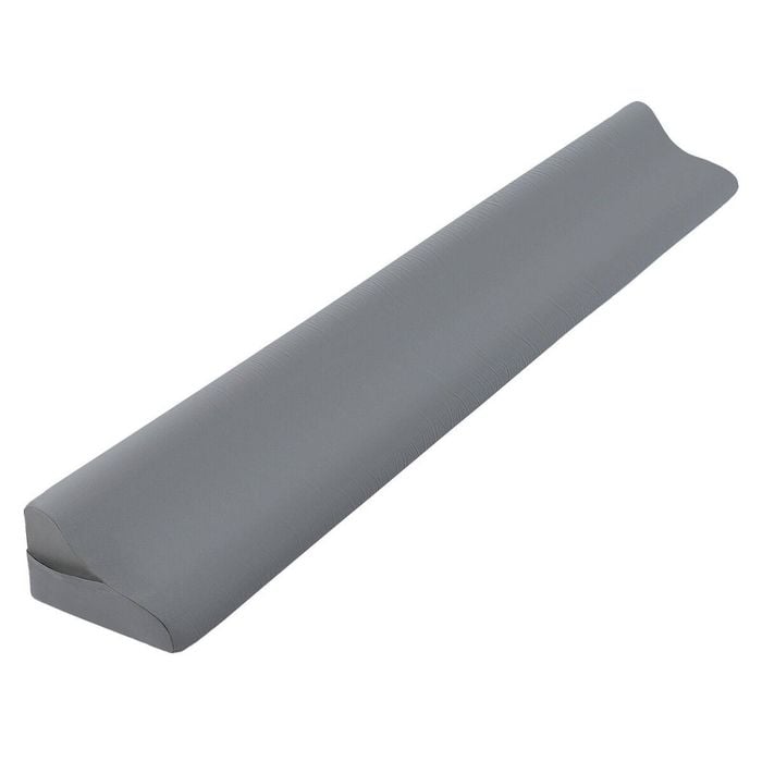 LUXDREAM Queen Size Grey Wedge Pillow Bed Foam Gap Filler
