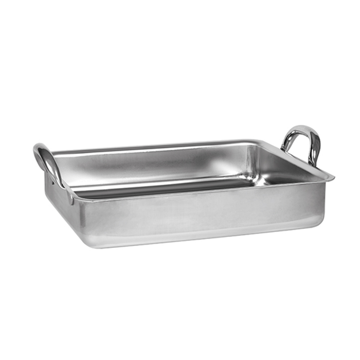 Matfer Bourgeat Stainless Steel Roasting Pan - 500x400x85mm