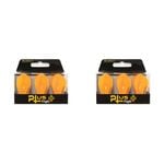 2x 3pc Robson Plus Dart Flights F Shape Accessory Set - White