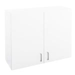Flatpax Kitset 900mm Utility Cabinet 2-Door White