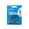 Zenith Nickel Plated Siddons Tool Clip - 4pk 30mm