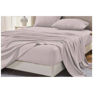 Grosvenor House 500TC Egyptian Cotton Flat Bed Sheet Only Single Pink