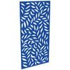 ProtectorAl 300-1200w x 1201-2400h Light Blue/Gloss White Large Leaf Unframed Composite Deco Panel
