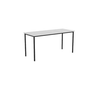 Olg Ekosystem Canteen Table Black Frame White Top L1500mm X W600mm