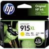 Hp 915xl Original High Yield Inkjet Ink Cartridge - Yellow Pack - 825 Pages