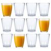 Argon Tableware Conical Glass Tumblers - 250ml - Pack of 12
